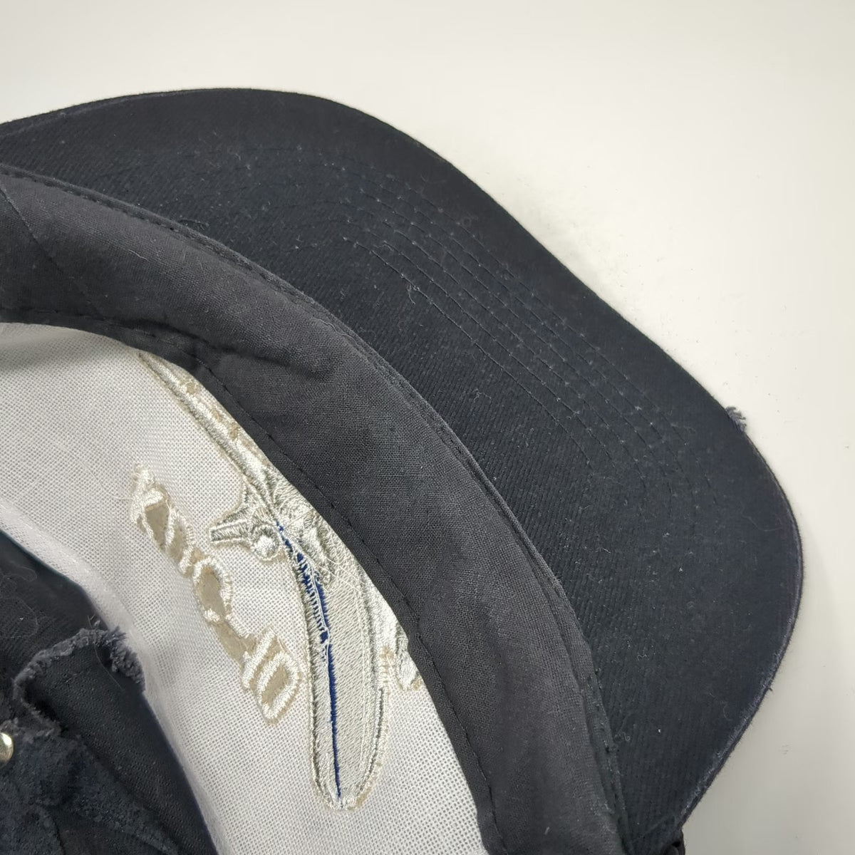 KC Trucker Black Hat One Size KDC-10 McDonnell Douglas Braided Rope Snapback