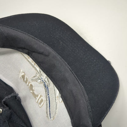 KC Trucker Black Hat One Size KDC-10 McDonnell Douglas Braided Rope Snapback