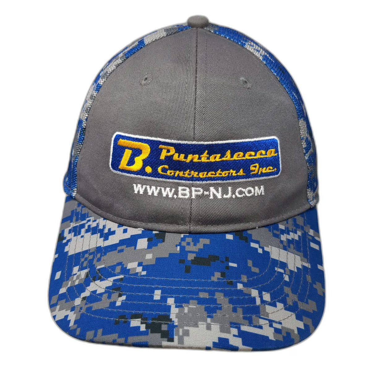 Outdoor Cap Baseball Cap Gray One Size Puntasecca Contractors Digital Camo Hat
