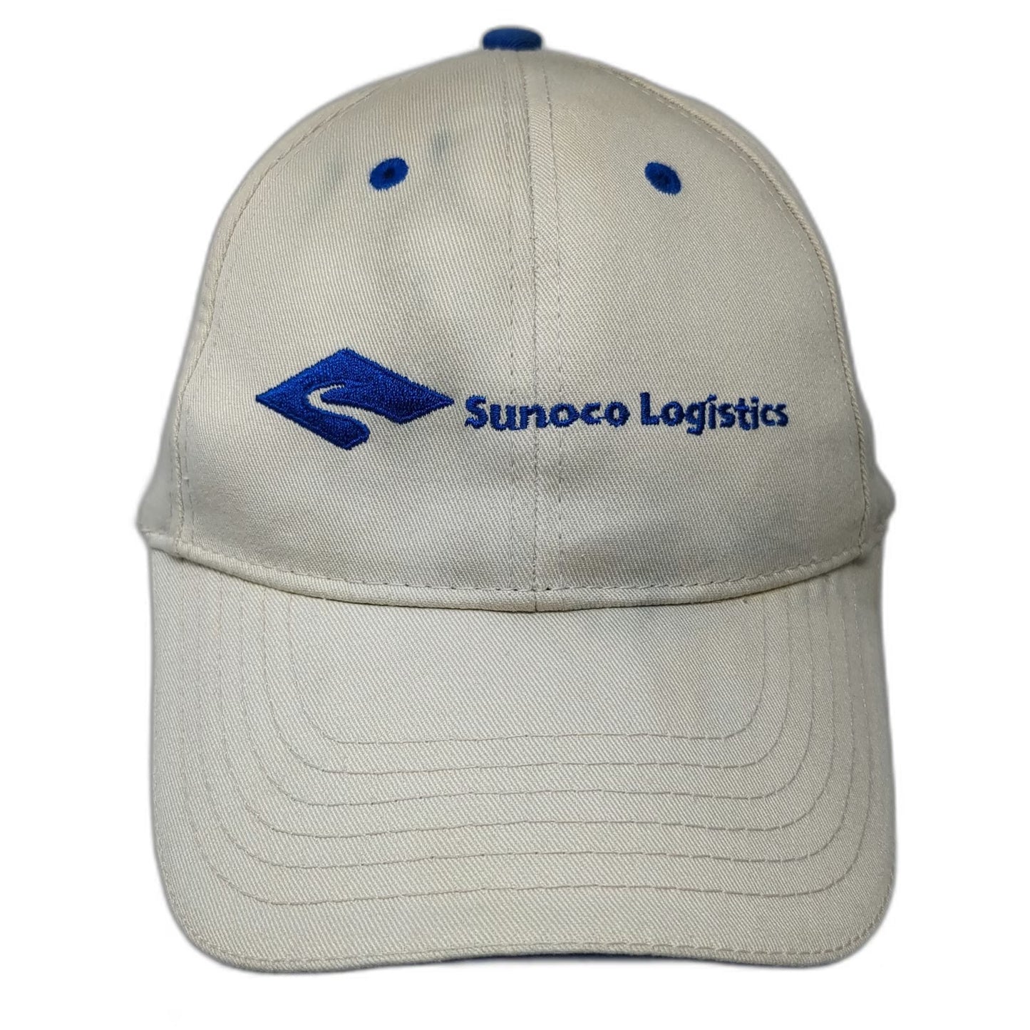 Homer Miller Sunoco Logistics Baseball Cap Beige One Size Cotton Slideback Hat