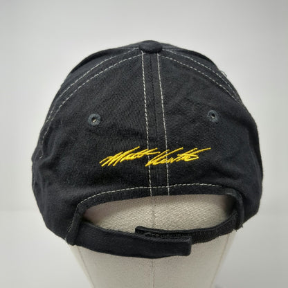 Checkered Flag Black Trex Baseball Cap Hat Matt Kenseth Racing 17 Signature