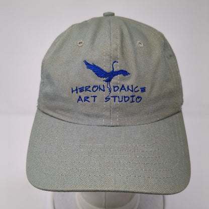 Heron Dance Art Studio Slideback Hat Gray Large Adjustable Patagonia