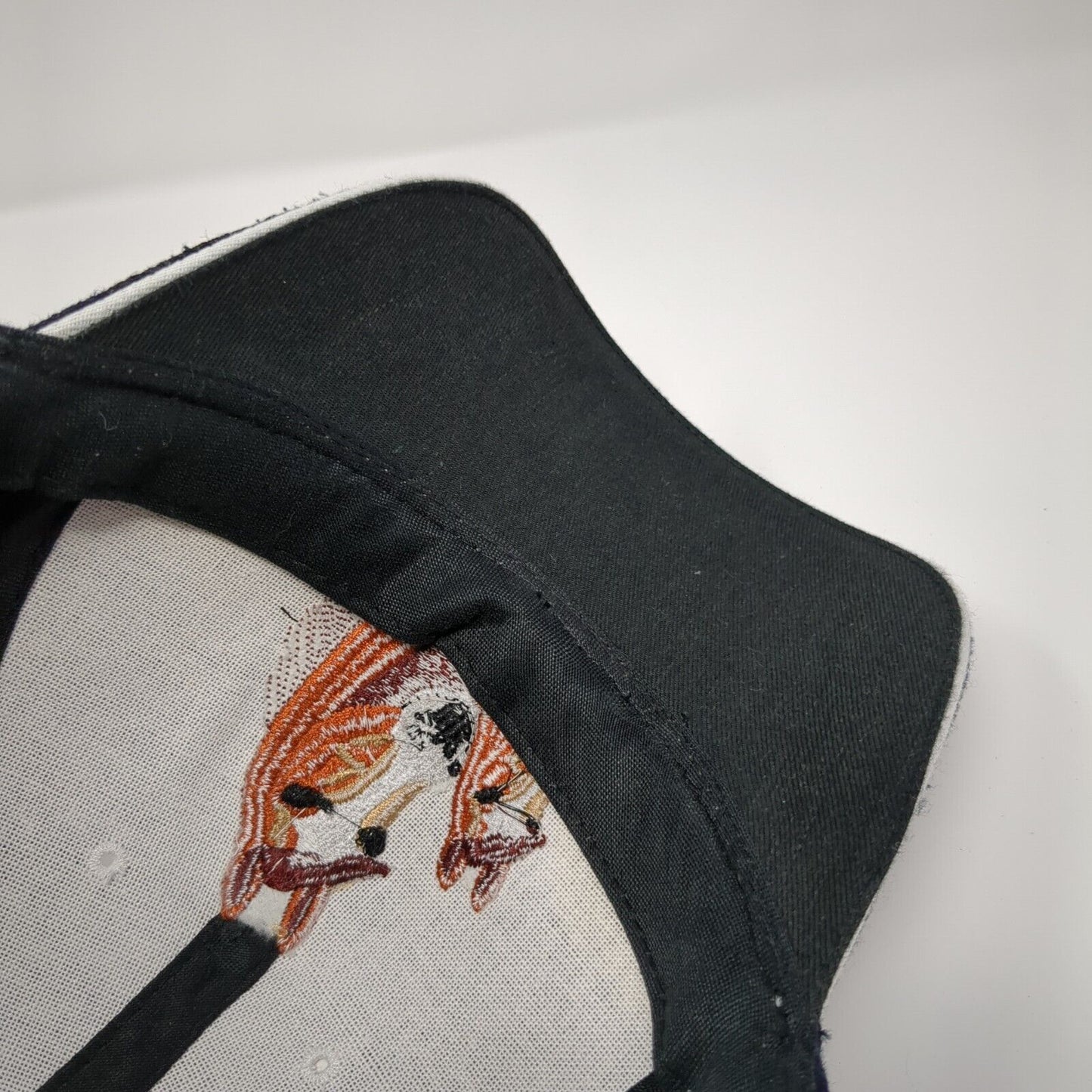 Horse And Foal Strapback Hat Black One Size Embroidered Headwear Sara