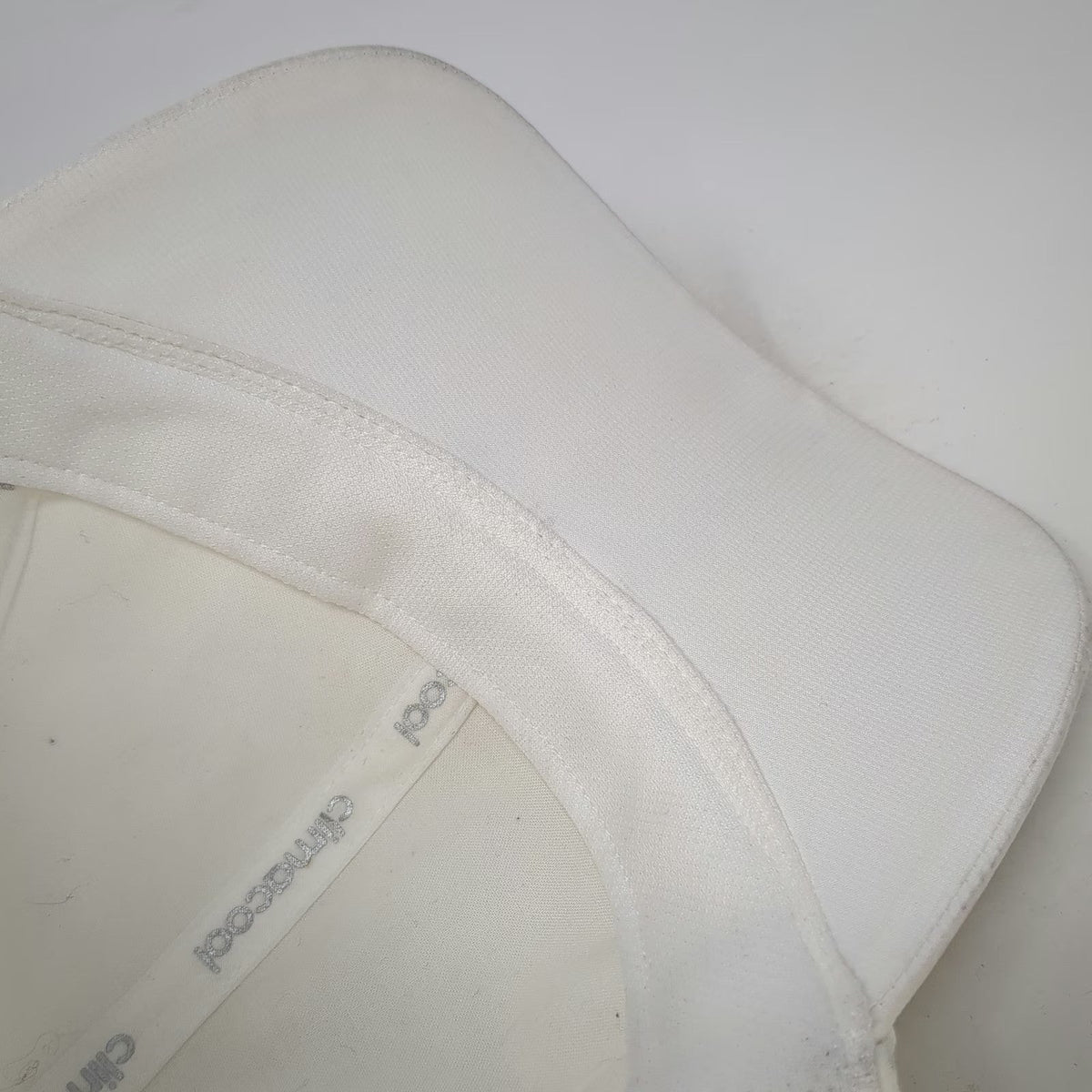 Adidas Baseball Cap White One Size Climacool Perforated 3-Stripe Strapback Hat