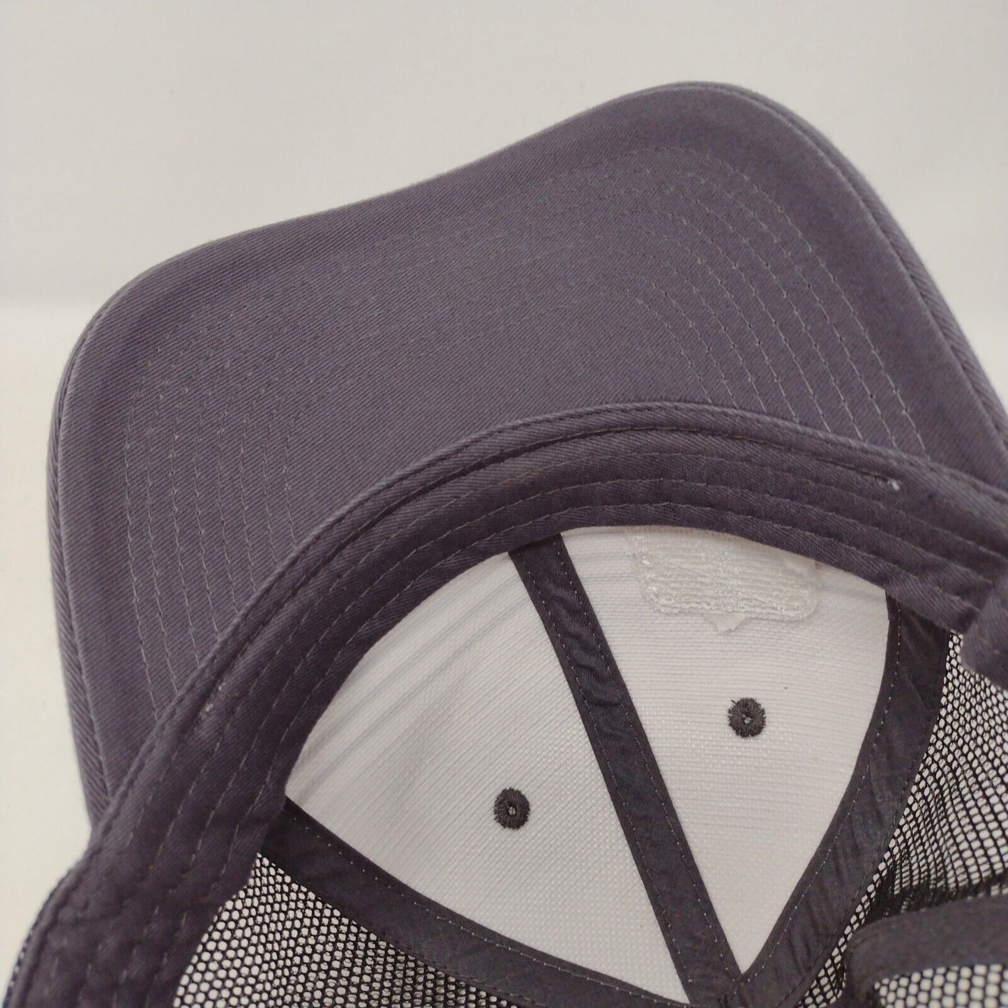 Ahead Snapback Mesh Back Trucker Hat Multicolor OSFA Mid Fit Striped
