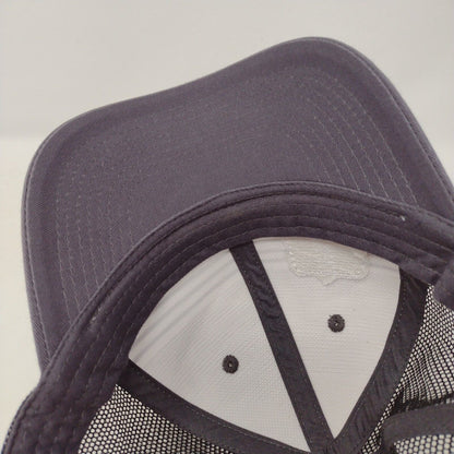 Ahead Snapback Mesh Back Trucker Hat Multicolor OSFA Mid Fit Striped