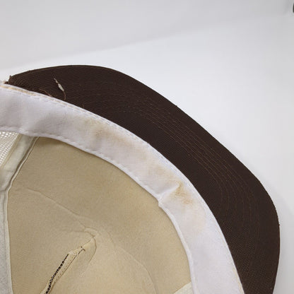 Idaho Power Snapback Trucker Hat Brown One Size Adjustable Mesh Back YoungAn