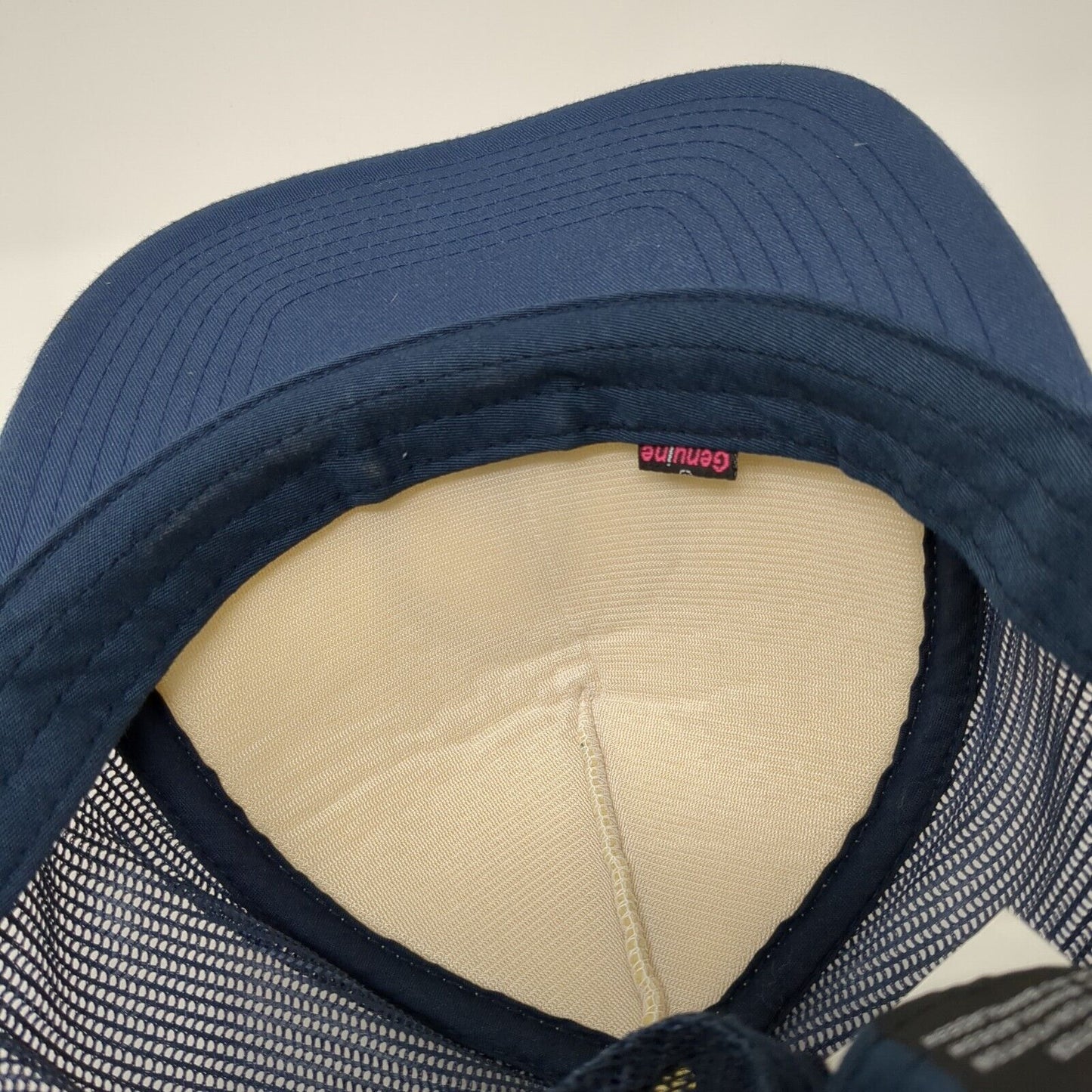 Volcom Snapback Trucker Hat Blue One Size Adjustable Mesh Back 6 Panel