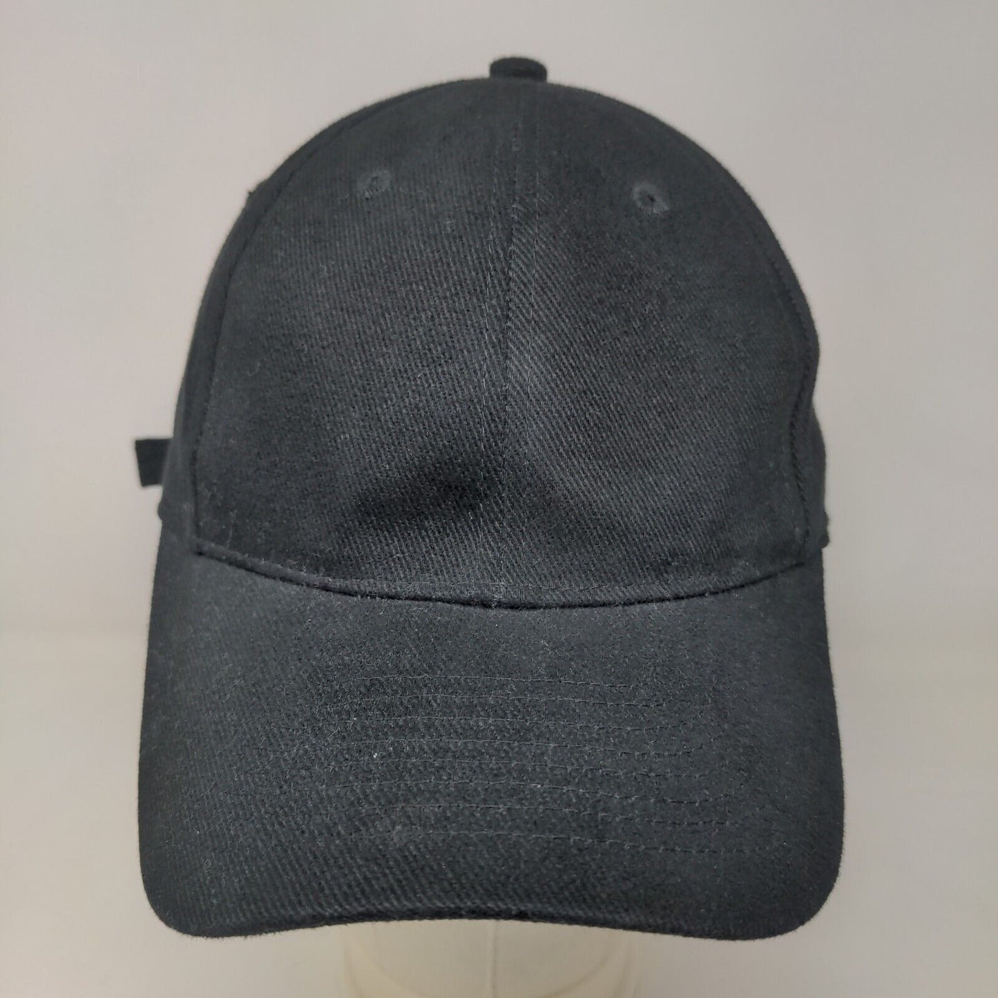 Accessories Men's Slideback Hat Black Size OSFM Blank 100% Cotton