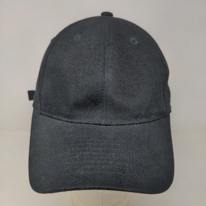 Accessories Men's Slideback Hat Black Size OSFM Blank 100% Cotton