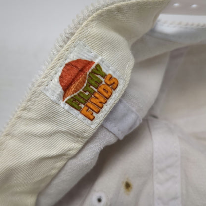 Filthy Finds Snapback White One Size Waikiki Classic 1976 Hawaii Corduroy Hat