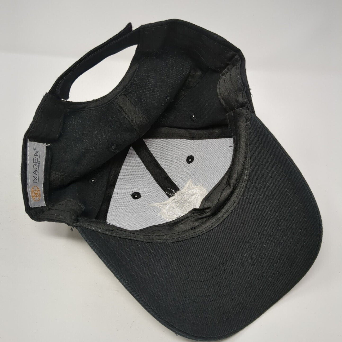 Idaho State Bengals Strapback Hat Black Embroidered Logo OSFA NCAA