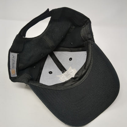 Idaho State Bengals Strapback Hat Black Embroidered Logo OSFA NCAA
