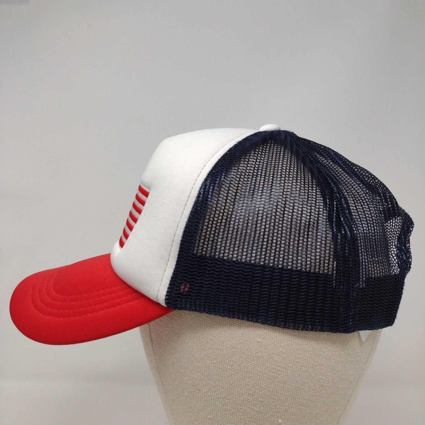 American Flag Snapback Mesh Back Trucker Hat Multi OSFA Old Navy