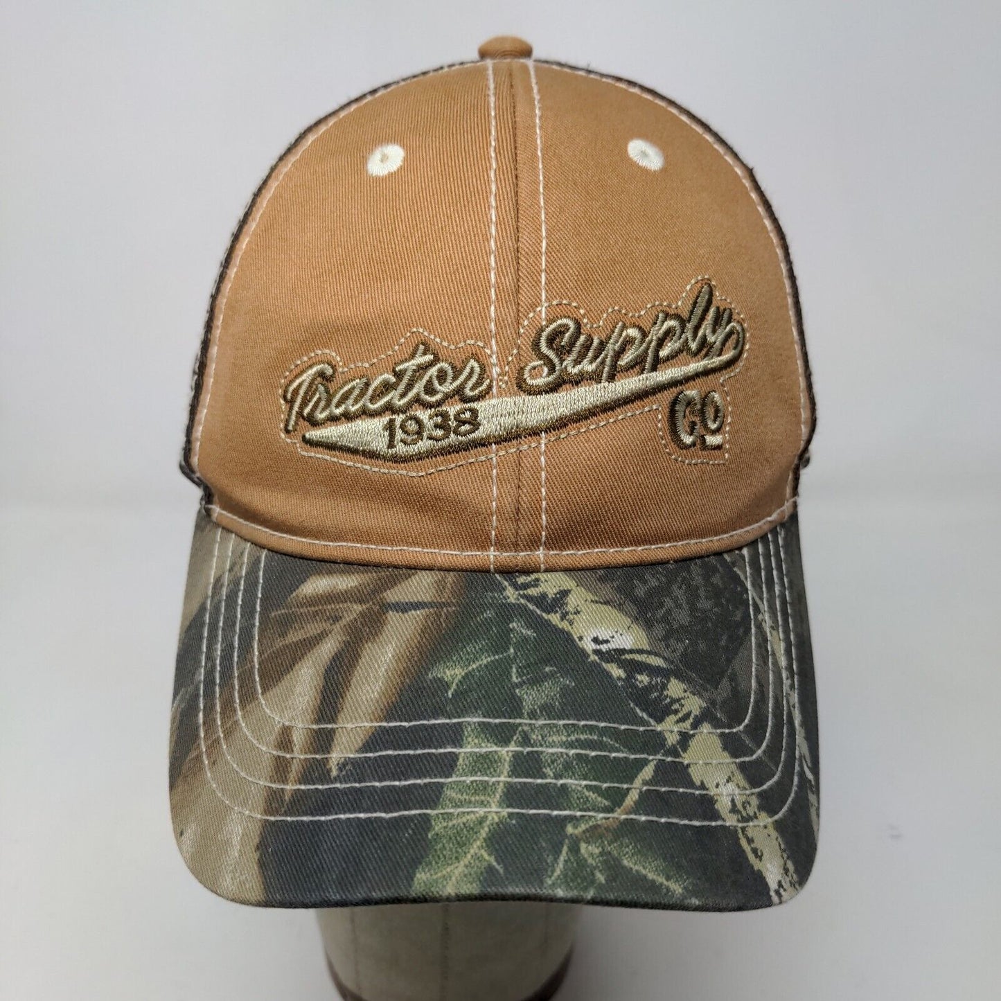 Tractor Supply Men's Strapback Mesh Back Hat Multicolor Embroidered Logo