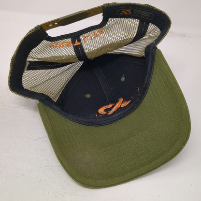 First Lite Trucker Hat Green One Size Mesh Back Snapback Logo Hunting Outdoor