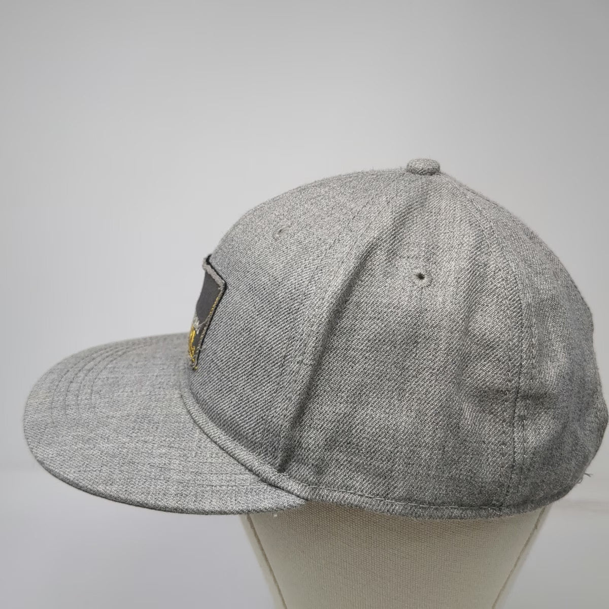 New Belgium Fat Tire Beer Baseball Cap Gray One Size Wool Blend Slideback Hat