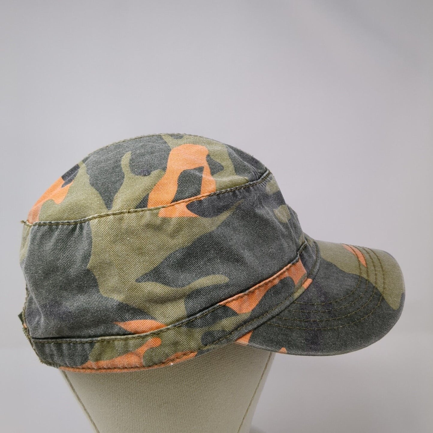 CW Barricades Inc Cadet Army Cap Camouflage One Size Adjustable Embroidered Otto