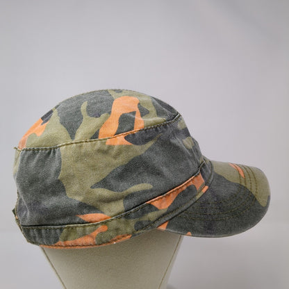 CW Barricades Inc Cadet Army Cap Camouflage One Size Adjustable Embroidered Otto