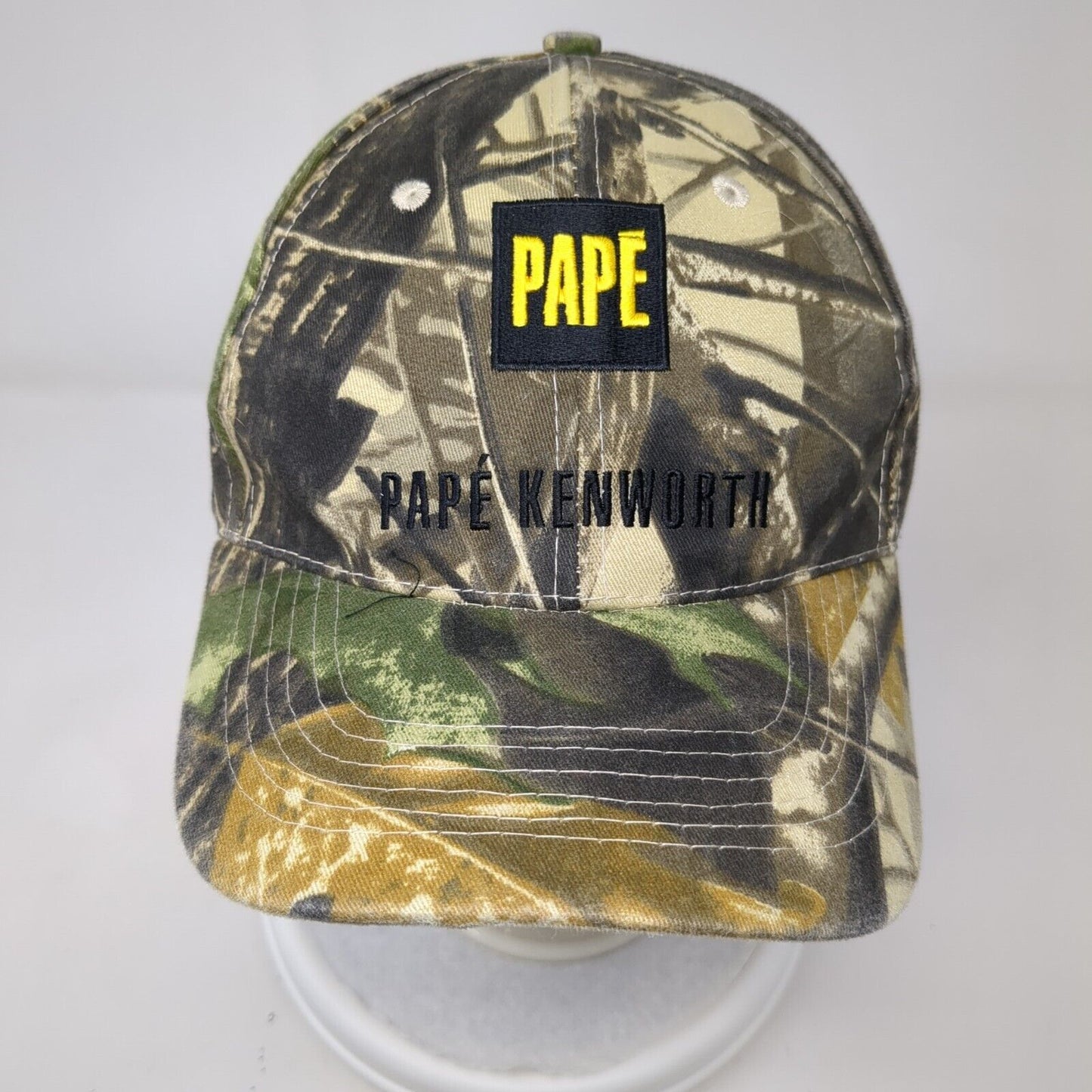 Pape Kenworth Strapback Hat Camo OSFA Adjustable Embroidered Hunting