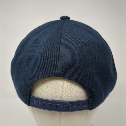Piecemaker Snapback Hat Blue One Size Embroidered 420 Logo 6 Panel