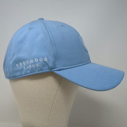 d.hudson Baseball Cap Blue One Size Edgewood Tahoe Golf Performance Logo Hat