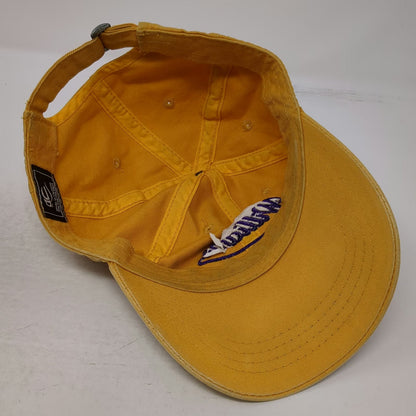 Outdoor Cap Williams Baseball Cap Yellow OSFM Script Embroidered Slideback Hat