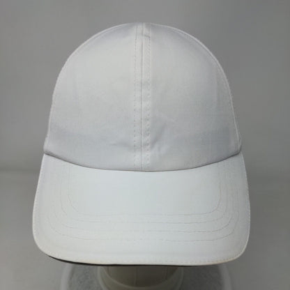 Unbranded Slideback Hat Arctic White OSFM Adjustable Solid Blank