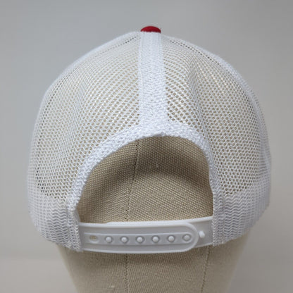 Cap America Snapback Trucker Hat Multi OSFA Embroidered Logo Mesh Back