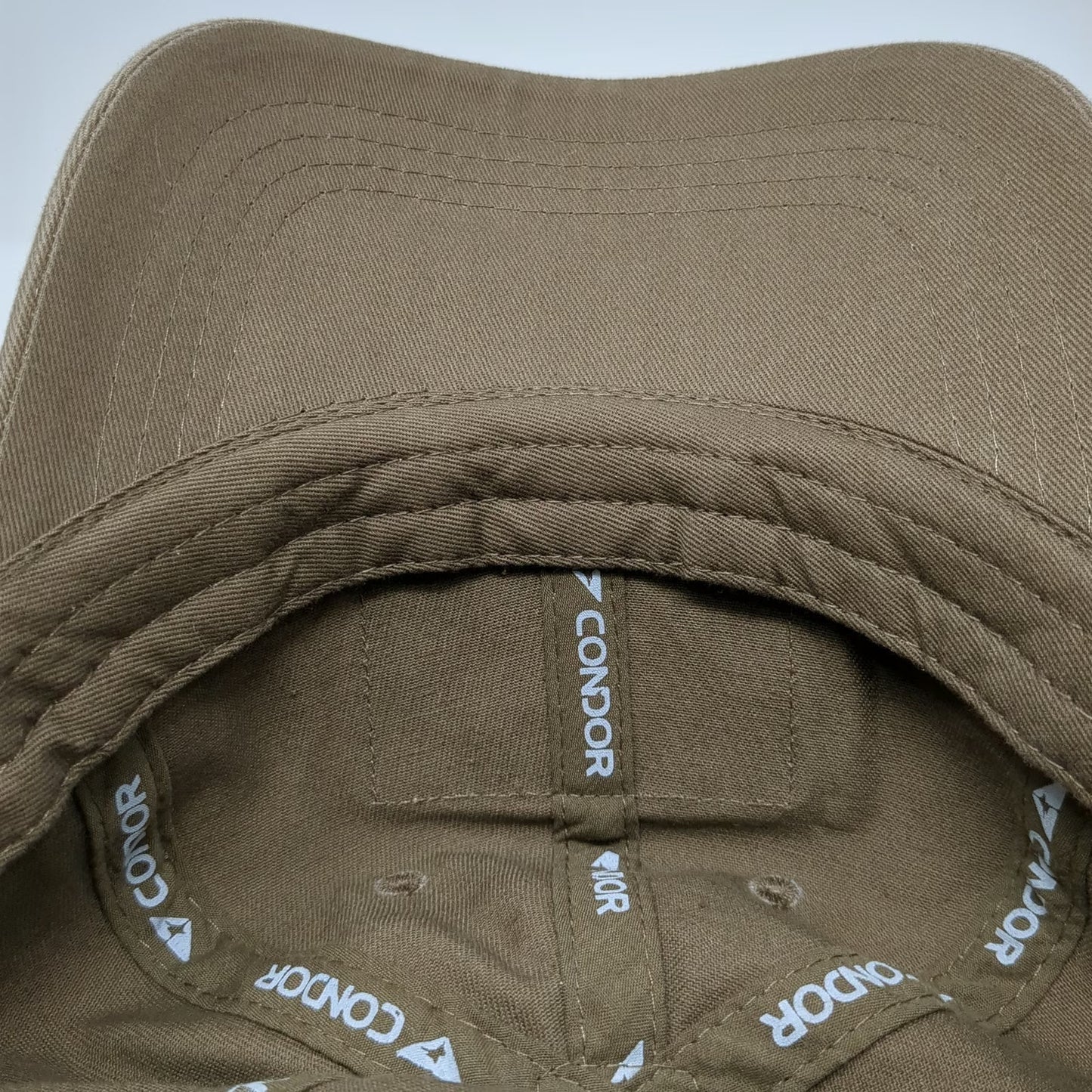 Condor Baseball Cap Brown One Size American Flag Patch Tactical RandCLP Hat