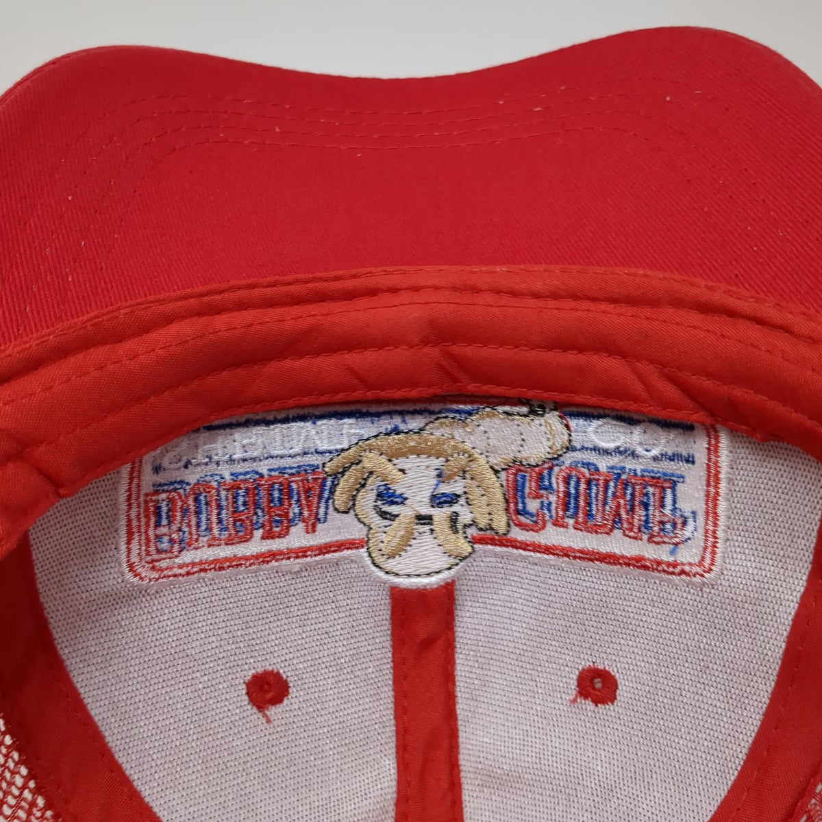 Bubba Gump Shrimp Co Trucker Hat Red One Size Forrest Movie Mesh Snapback Logo