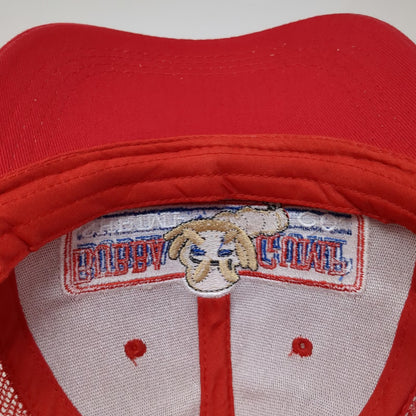 Bubba Gump Shrimp Co Trucker Hat Red One Size Forrest Movie Mesh Snapback Logo