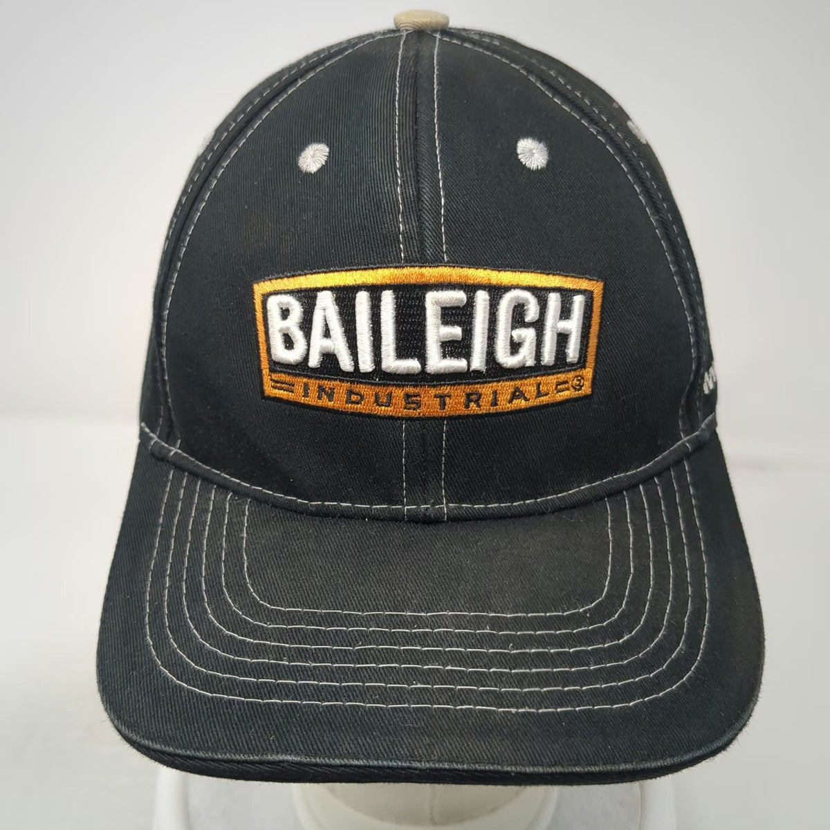 Baseball Cap Black One Size Baileigh Industrial Wood Metal Working Hat Slideback