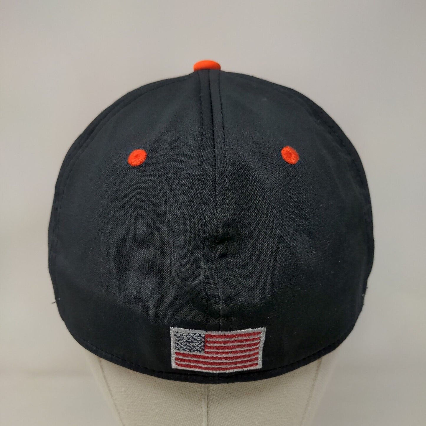 The Game Pro Fitted Hat Multicolor O Lion Logo Size M Polyester Blend
