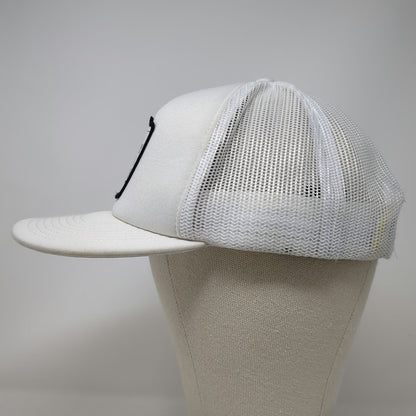 OTTO Trucker Hat White One Size Truly Vodka Seltzer Beverage Patch Mesh Back