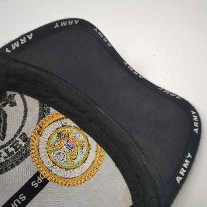K&G Unlimited US Army Seal Black Baseball Cap One Size Embroidered Strapback Hat