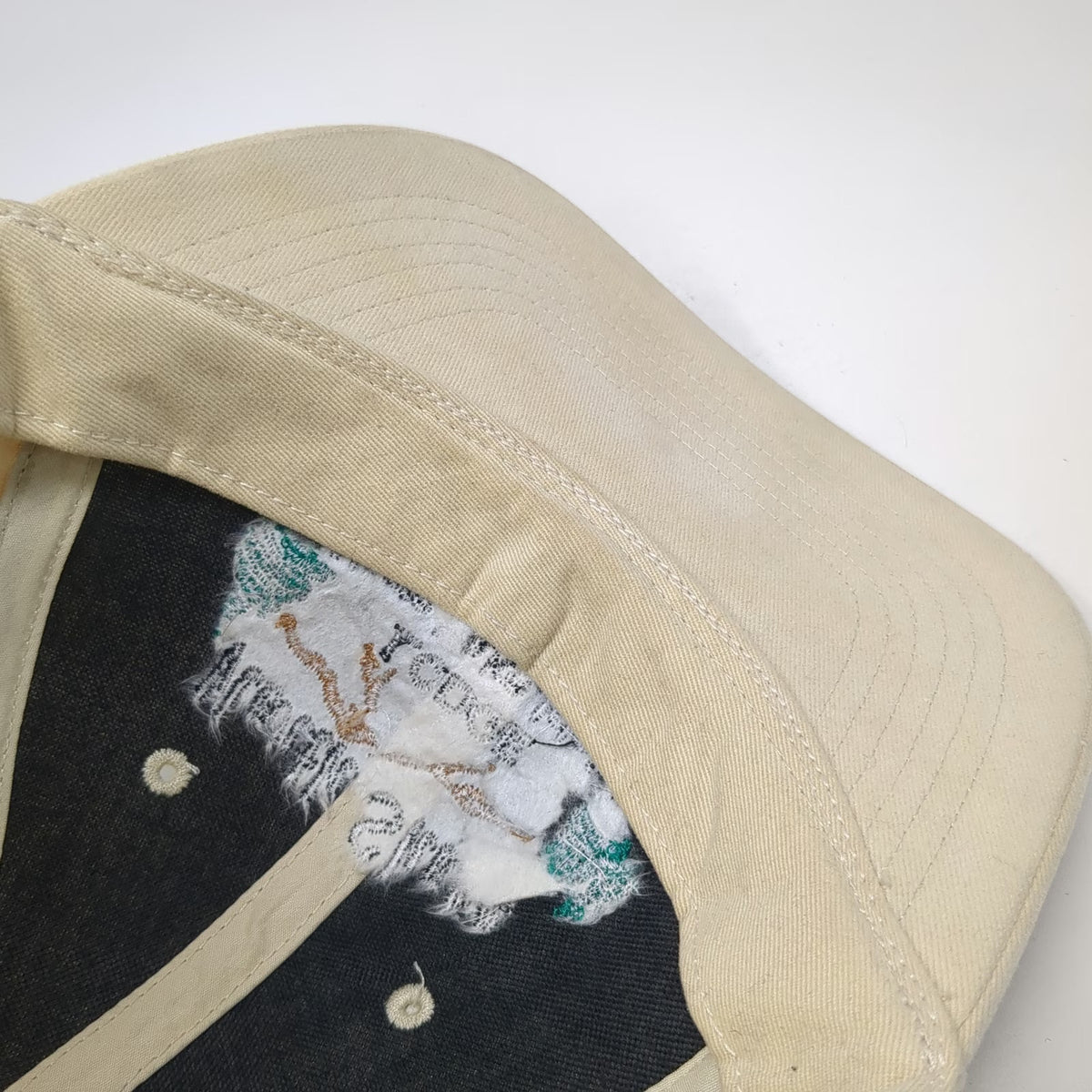 Richardson Baseball Cap Beige One Size North Shore Lodge Warm Lake Idaho Hat