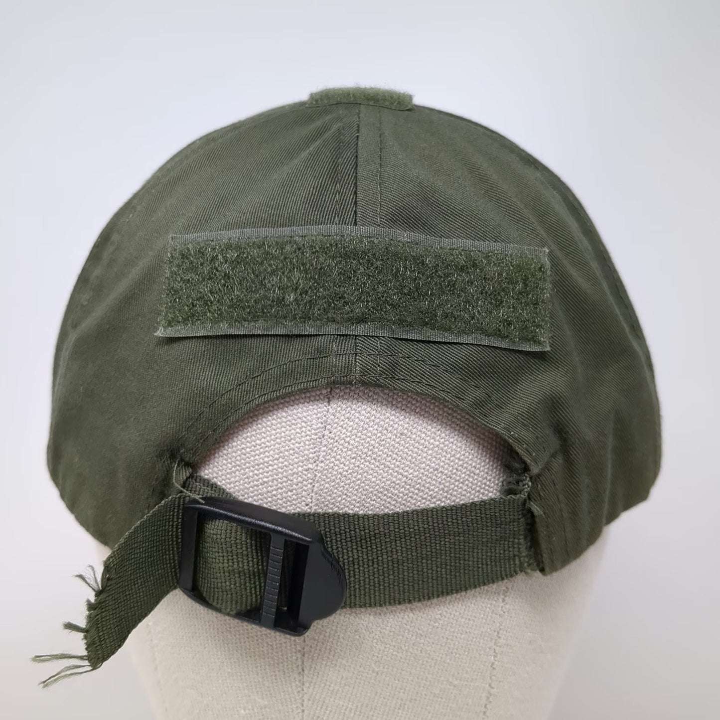 Rothco Tactical Baseball Cap Green One Size US American Flag Patch Slideback Hat