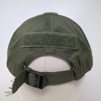 Rothco Tactical Baseball Cap Green One Size US American Flag Patch Slideback Hat