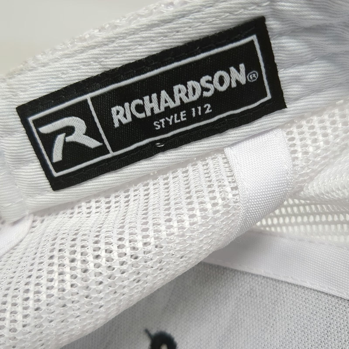 Richardson Trucker Hat Black One Size KB Home Construction Logo Mesh Snapback