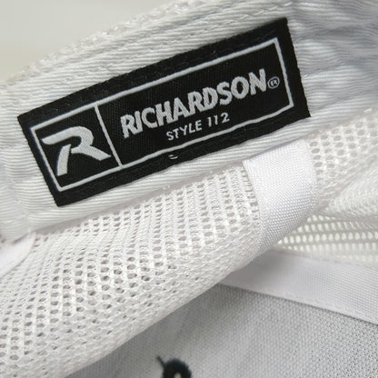 Richardson Trucker Hat Black One Size KB Home Construction Logo Mesh Snapback