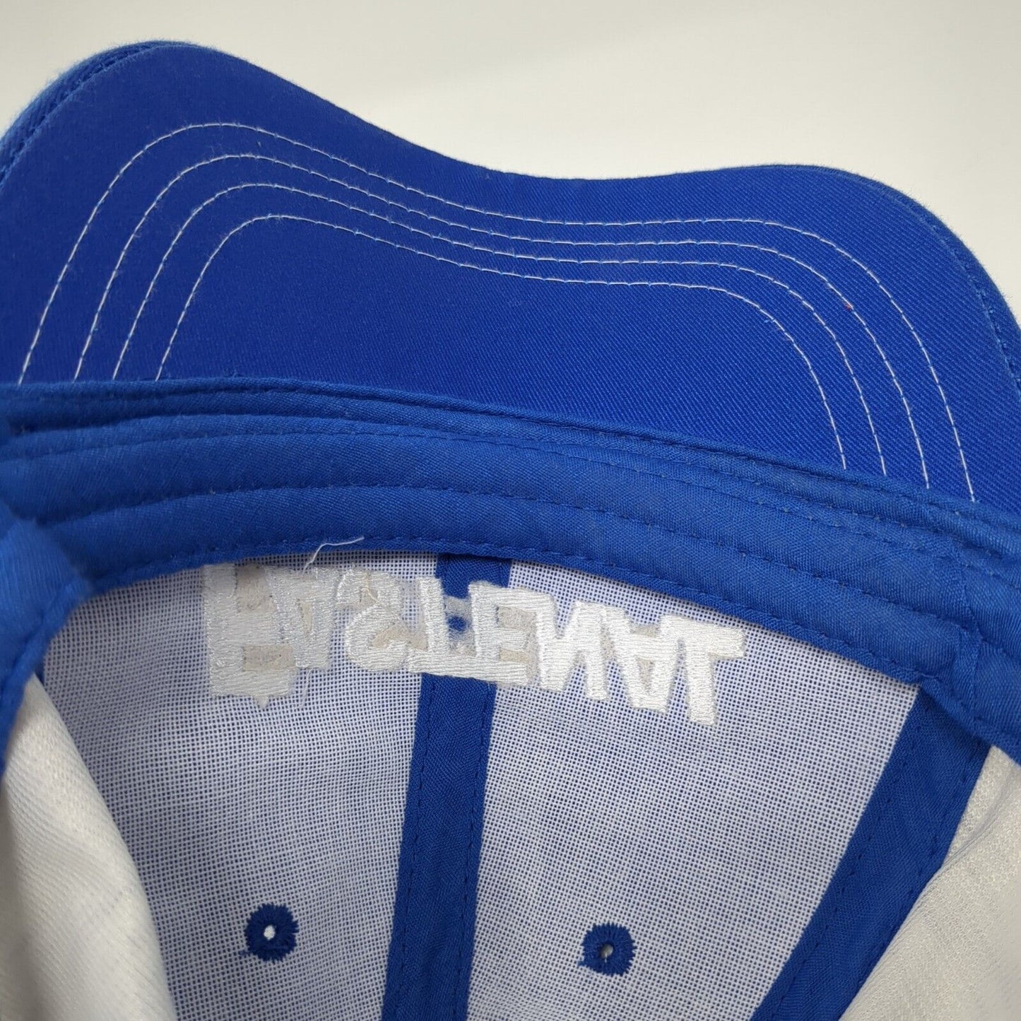 Fastenal Snapback Hat Blue One Size Adjustable Embroidered 6 Panel