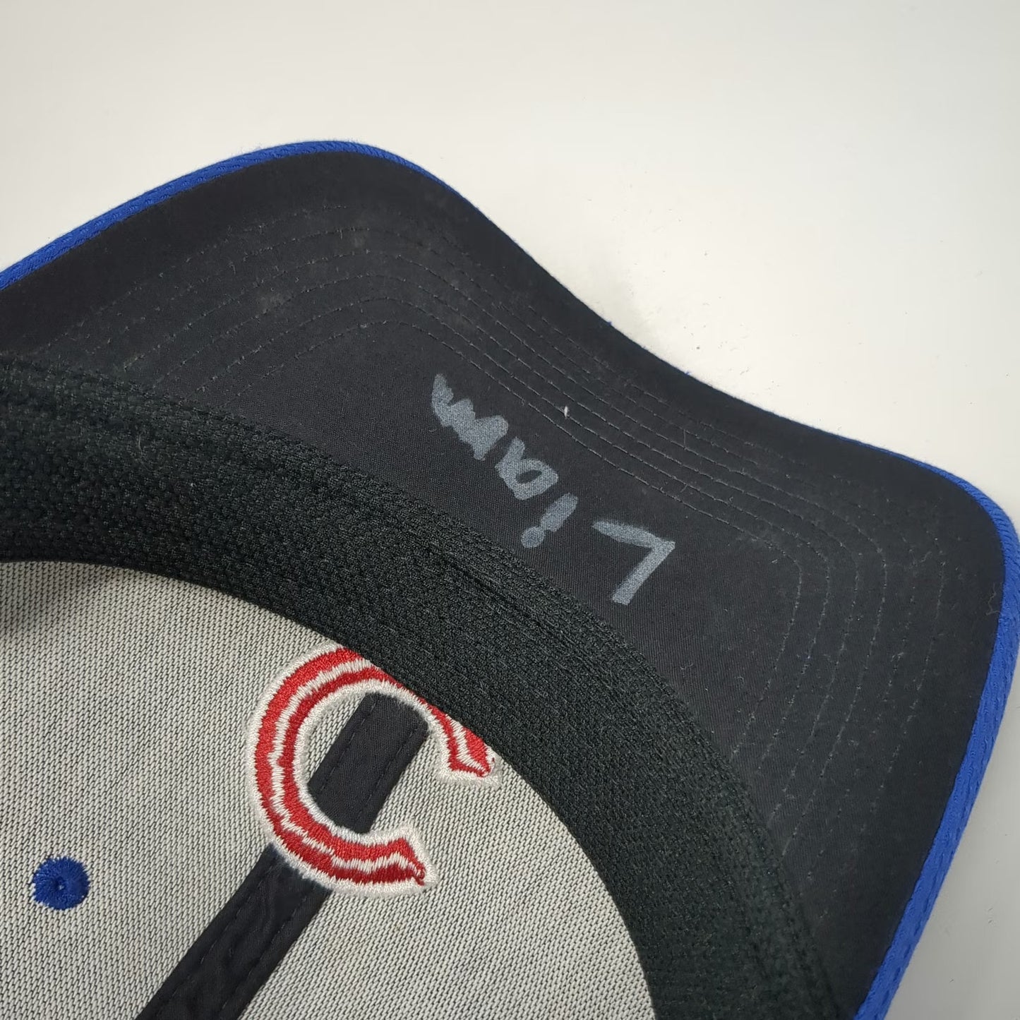 Chicago Cubs MLB OC Sports Baseball Cap Blue OSFM Embroidered Logo Strapback Hat
