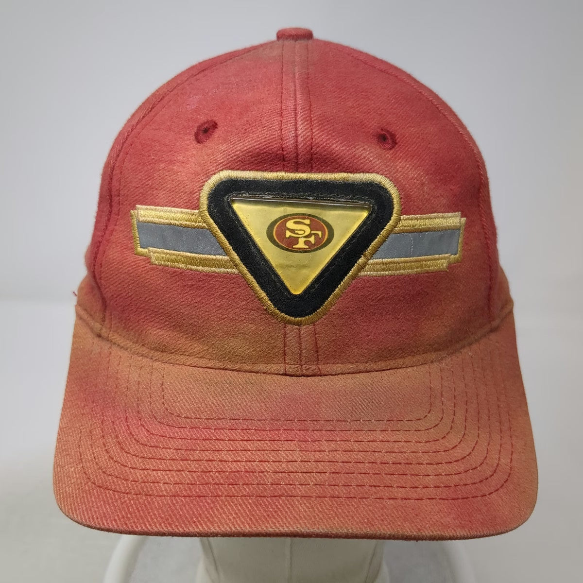 San Francisco 49ers NFL Sports Specialties Red Cap Pro Line Patch Logo Vintage