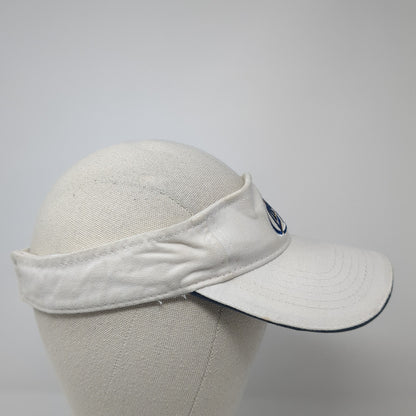 Miller Lite Sun Visor Hat White OS Adjustable Strap Lightweight Embroidered ACME