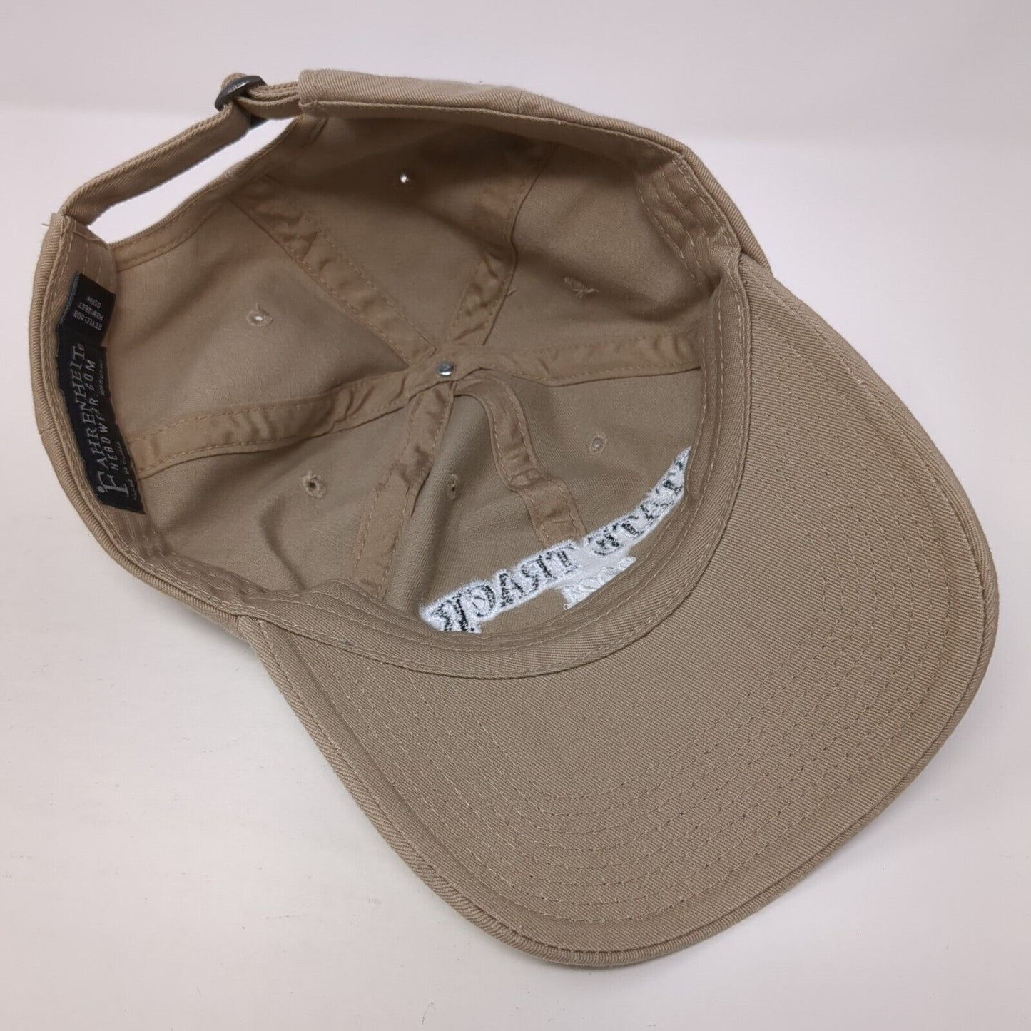 State Track 2018 IHSAA Slideback Hat Tan One Size Adjustable Fahrenheit Headwear