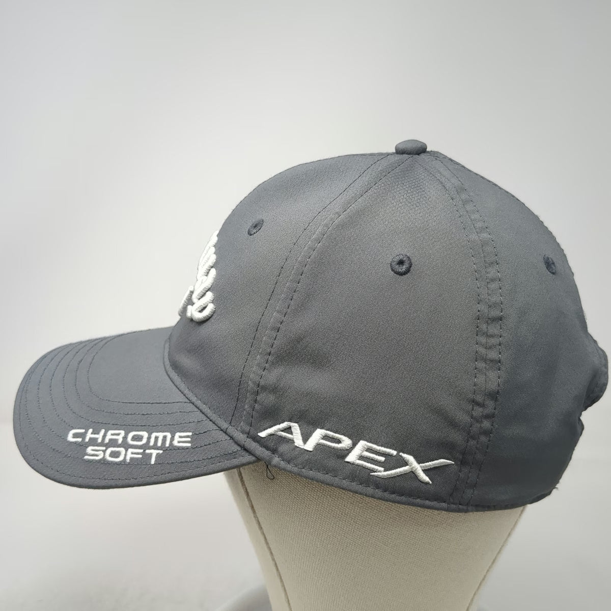 Callaway Baseball Cap Gray One Size Tour Authentic Epic Apex Chrome Soft hat
