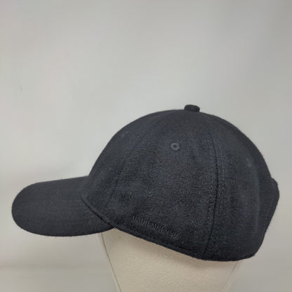 Gadiemkensd Slideback Hat Black Large Adjustable 6 Panel Wool Solid Blank