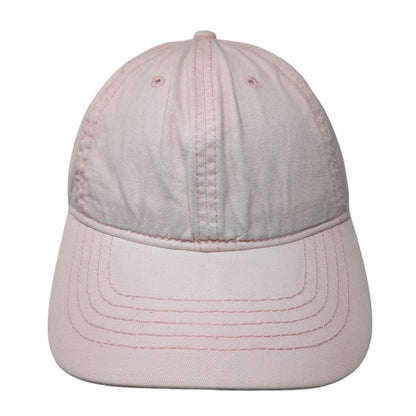 Unbranded Slideback Hat Pink One Size Solid Adjustable Blank Outdoor
