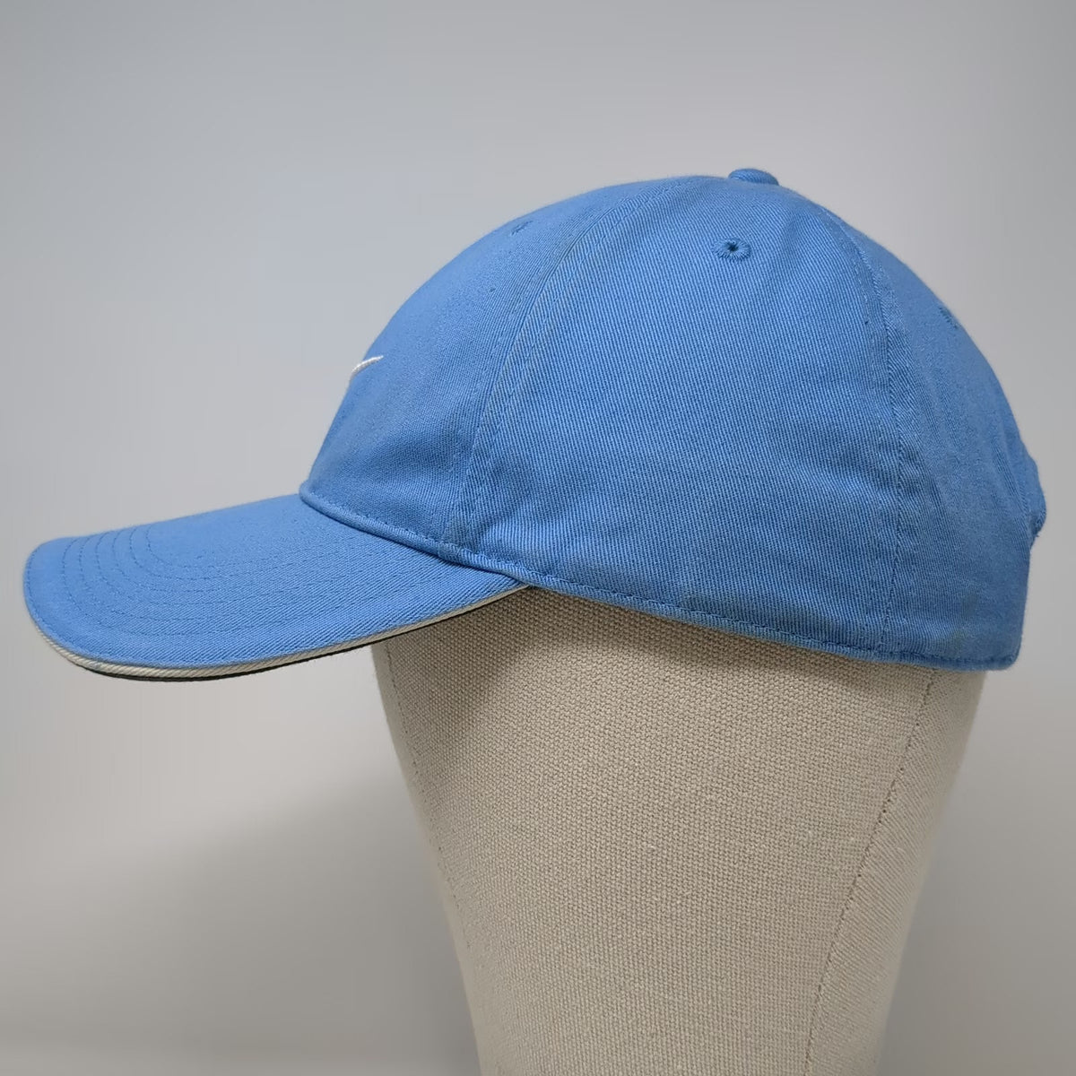 Nike Baseball Cap Blue One Size Mitchell Spearman Golf Swoosh Strapback Hat